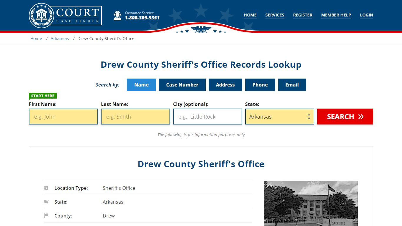 Drew County Sheriff's Office | Monticello, AR Public Records